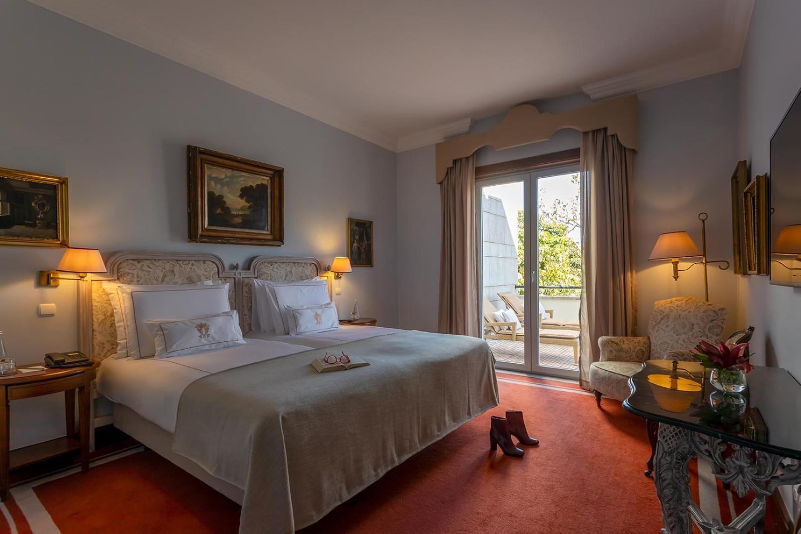 Pestana Palace Lisboa Hotel & National Monument - The Leading Hotels Of The World Exterior foto A room at the Hotel