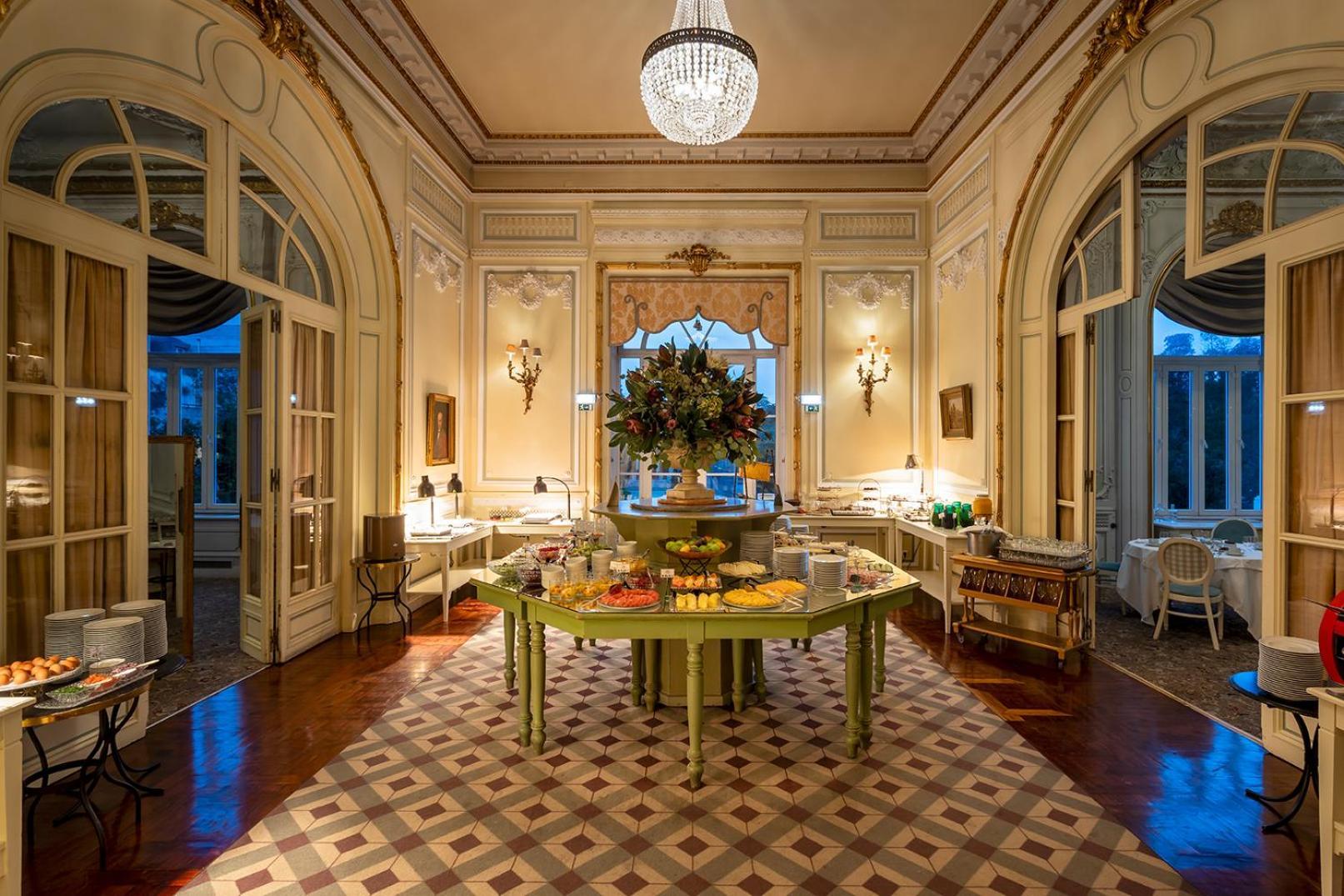 Pestana Palace Lisboa Hotel & National Monument - The Leading Hotels Of The World Exterior foto The interior of the restaurant